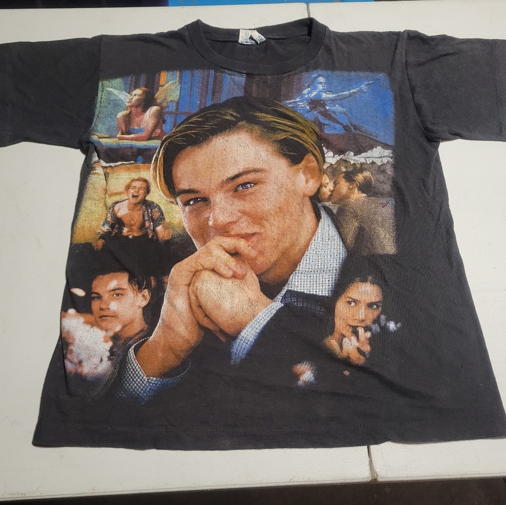 Vintage Leonardo dicaprio single stitch shirt Romeo juliet size Medium